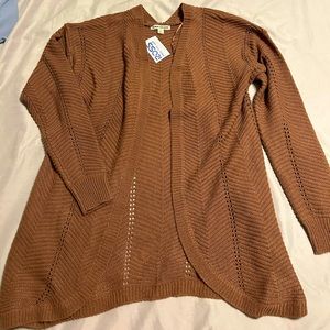 brown lightweight sweater